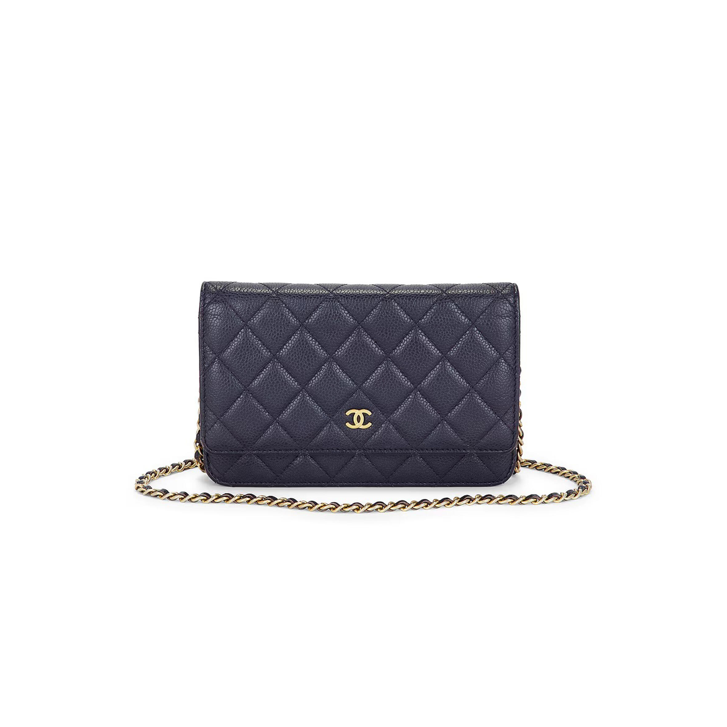 Ch**el caviar wallet on chain (19*13*3.5cm)